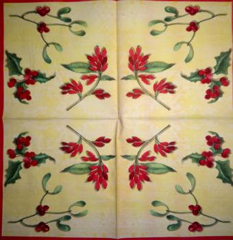 124 Christmas Flowers - 3-ply - Ihr